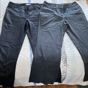 2 pairs New York & Company Slacks size 8